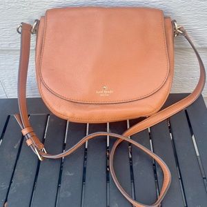 Kate Spade brown small crossbody bag